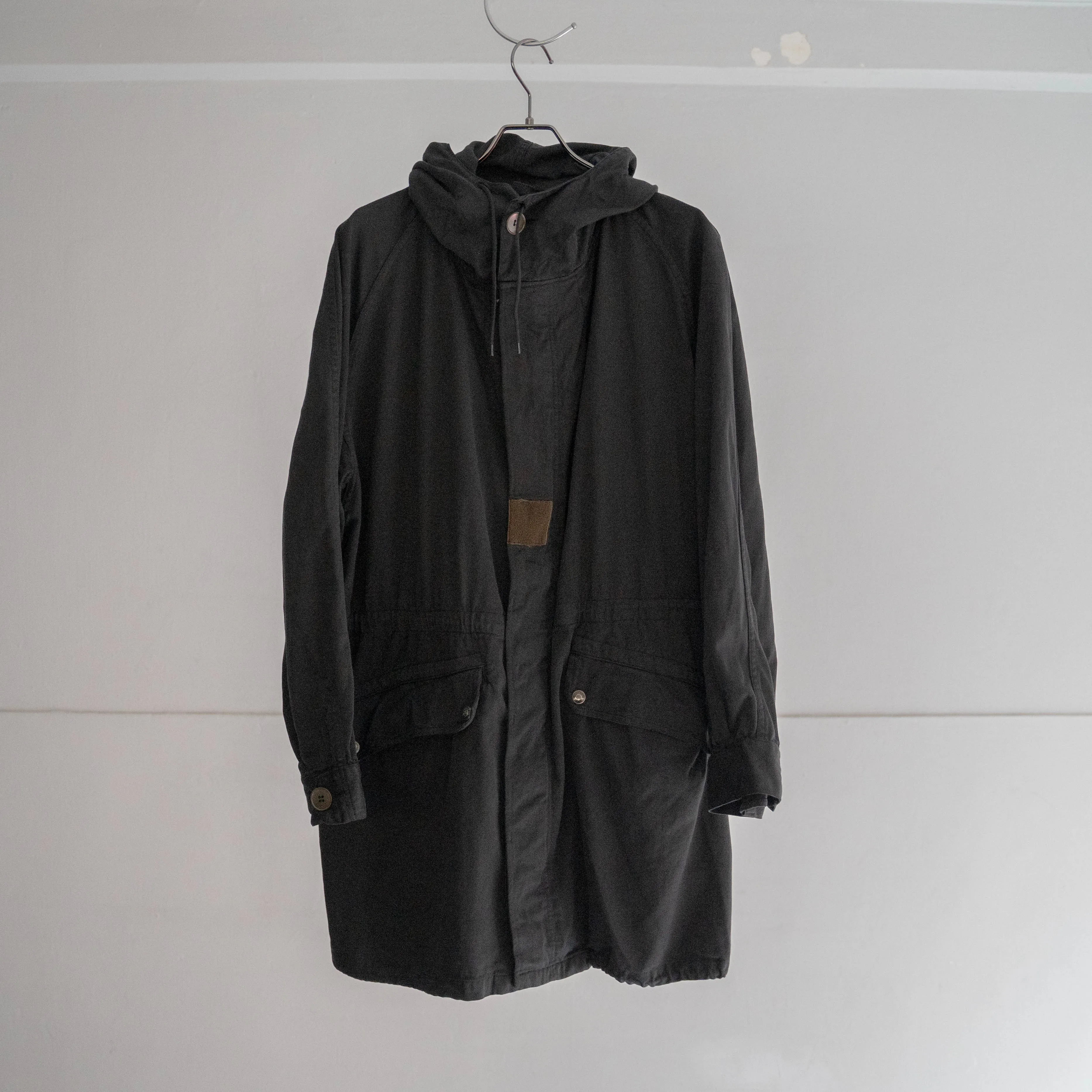 1960-70s French military M64 parka 'black dyed' -3