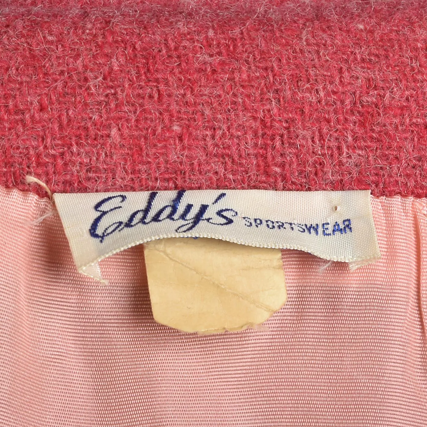 1960s Two Piece Pink Skirt Suit