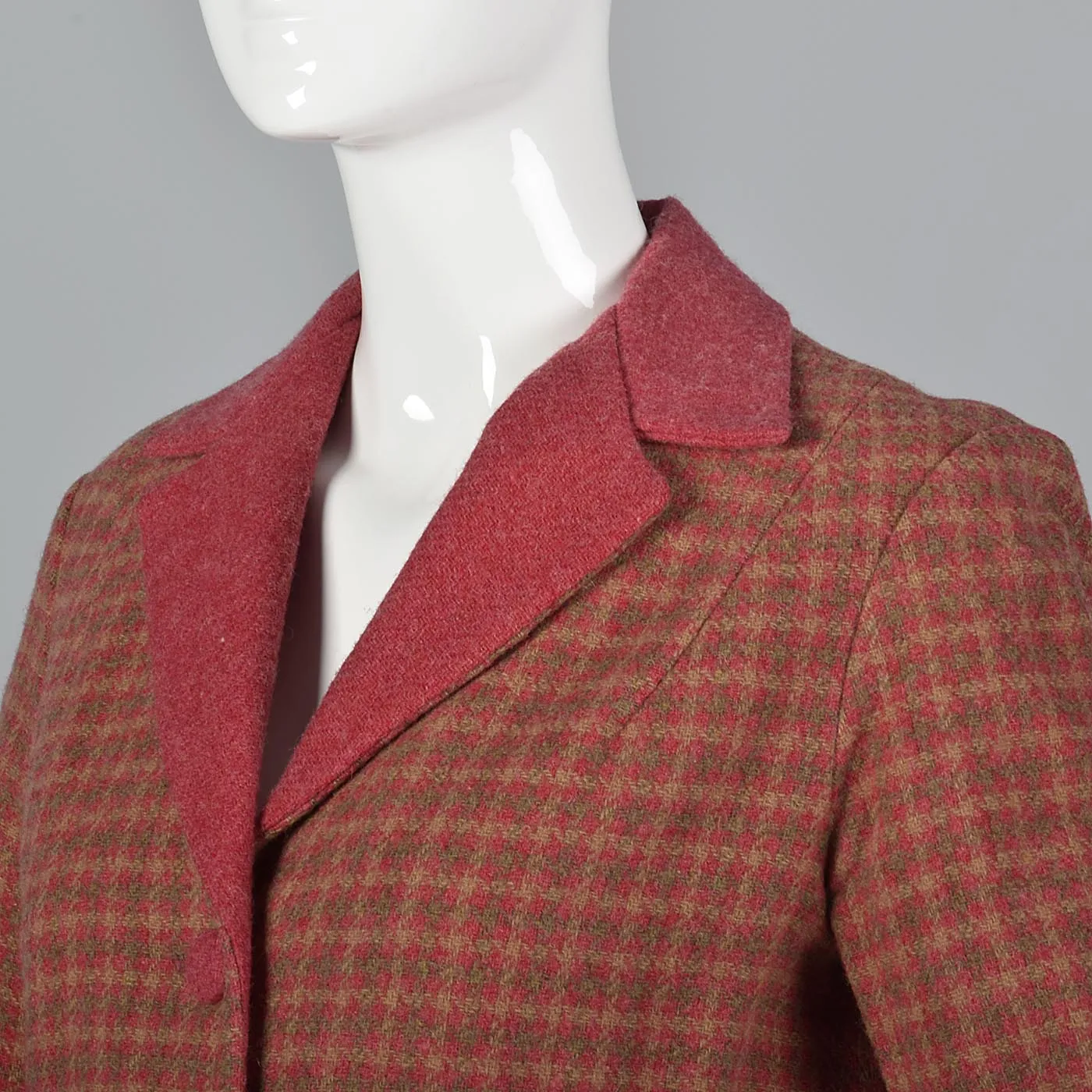 1960s Two Piece Pink Skirt Suit
