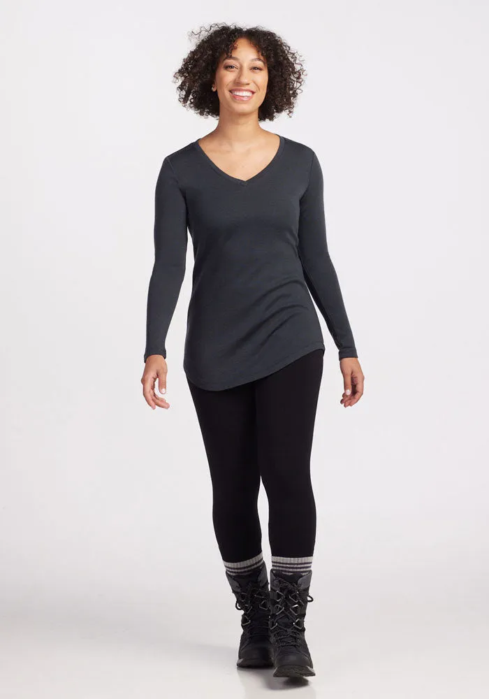 Eva Tunic • Final Sale Deals! - Carbon Stripe