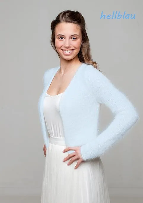 For You: Bolero kuschelig weich für Herbst und Winterbräute JACKY