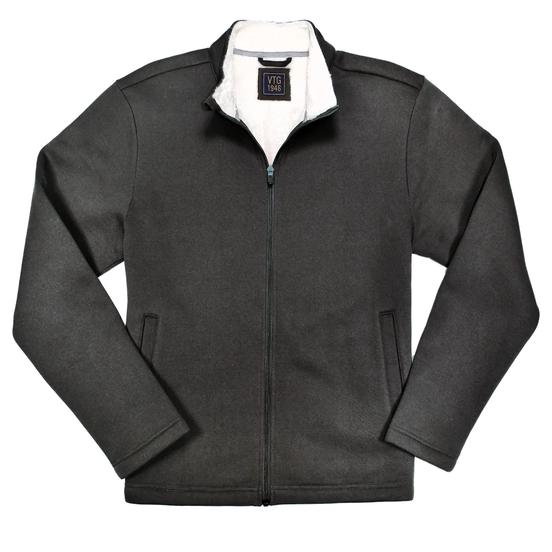 Sherpa Bonded Fleece Cardigan