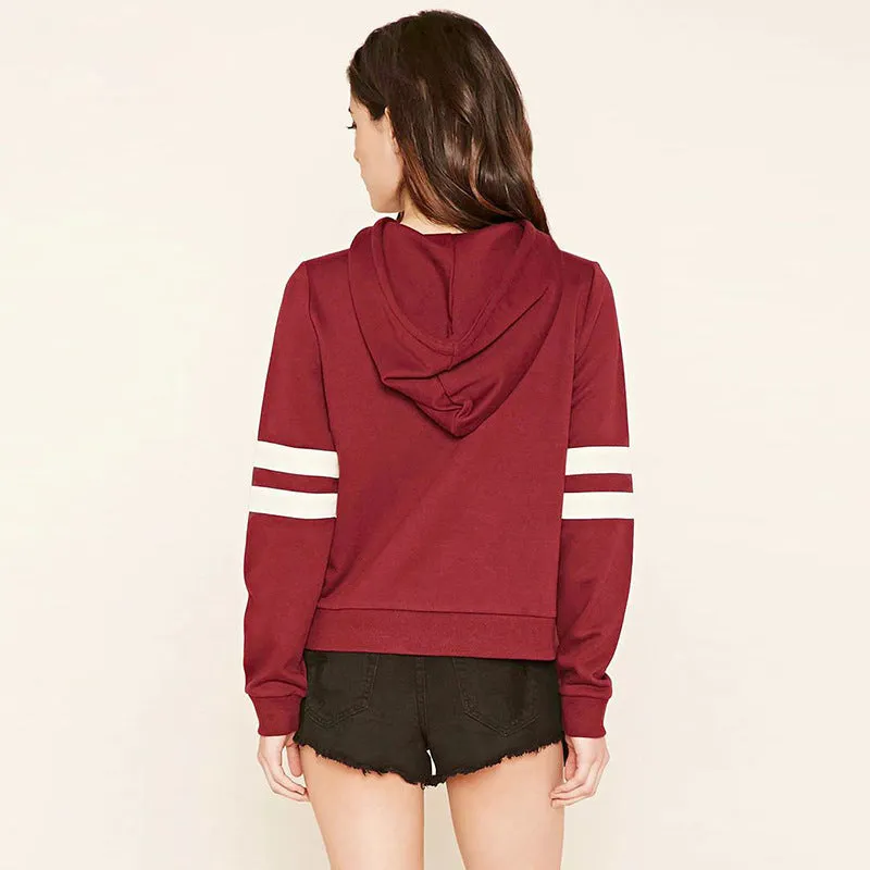 Turtleneck Slash Plain Hoodie Sweatshirt Pullover
