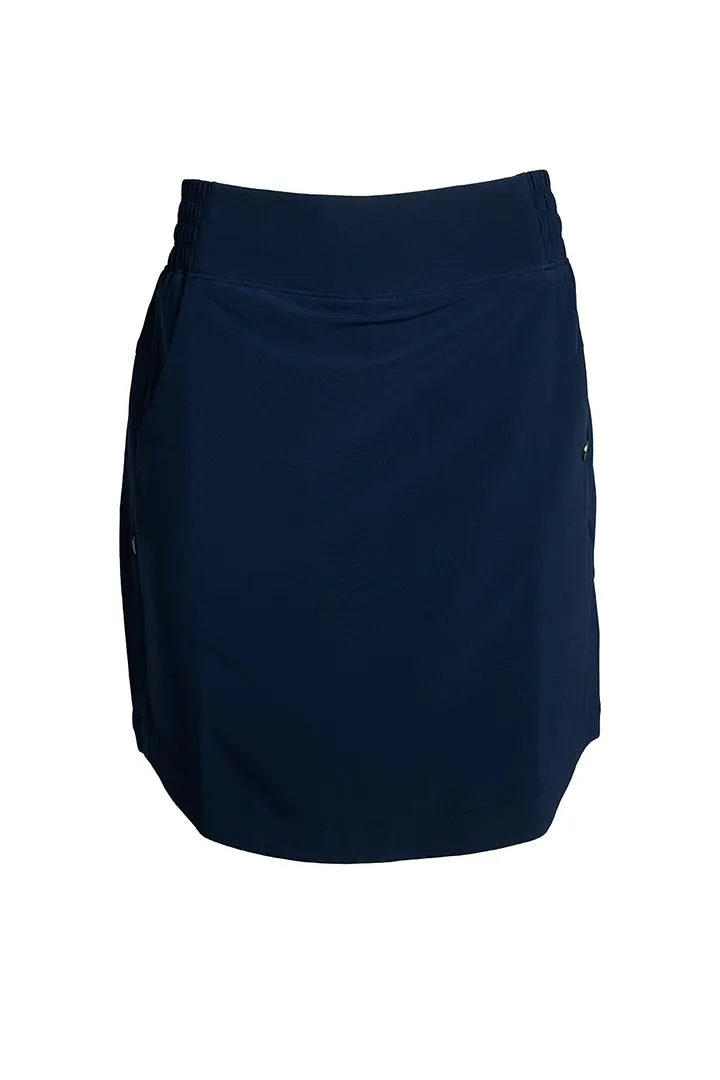 Women's Pisa Travel Skort  |  Navy