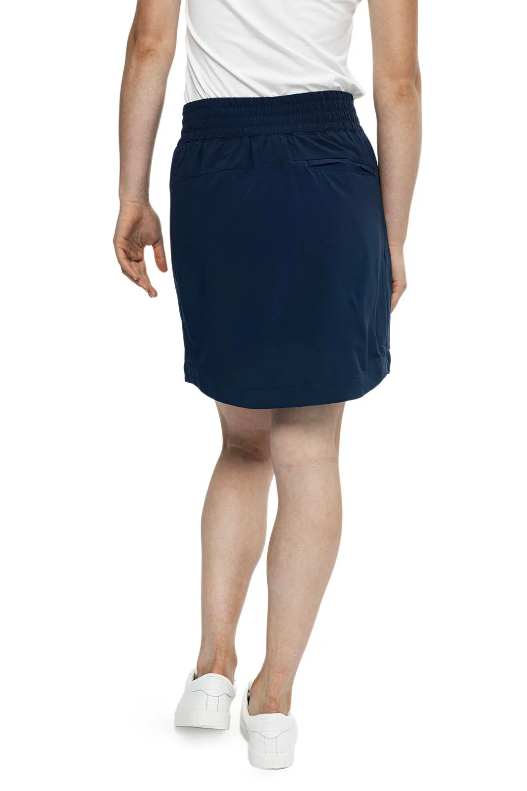 Women's Pisa Travel Skort  |  Navy